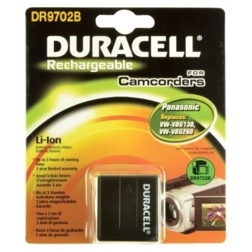 Duracell VW-VBG260 DR9702B Panasonic Batarya