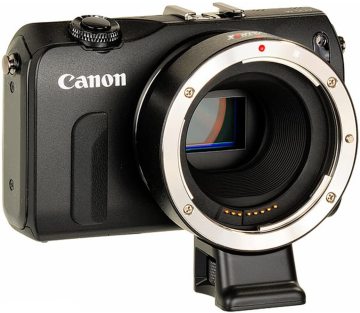 Viltrox EF-EOS M Canon EF - Canon EF-ES Yuvalı Gövde Lens Uyumlu Adaptör