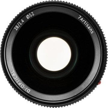 7Artisans 28mm F1.4 M-Mount FE Plus Sony E adaptörlü