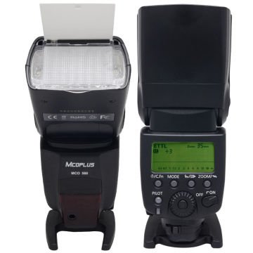 Mcoplus 580 Canon Uyumlu Tepe Flaşı