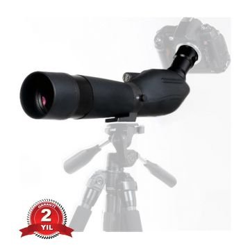 Bushnell Elite 784580 20-60x80 Zoom W/Rainguard 45 Derece Spotting Scope