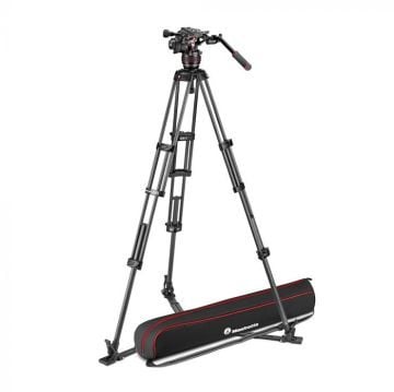 Manfrotto MVK608TWINGC Nitrotech 608 ve MVTTWING C Karbon Tripod