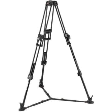 Manfrotto MVK608TWINFA 608 Nitrotech Fluid Head with 645 Fast Twin Aluminum Tripod System and Bag