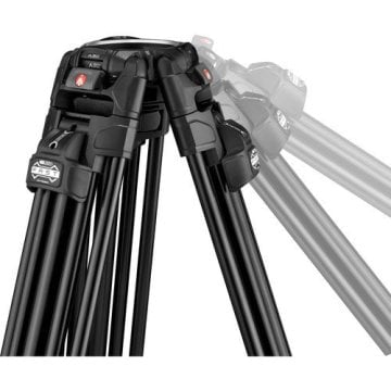 Manfrotto MVK612TWINFA Nitrotech 612 series with 645 Fast Twin Aluminum Tripod