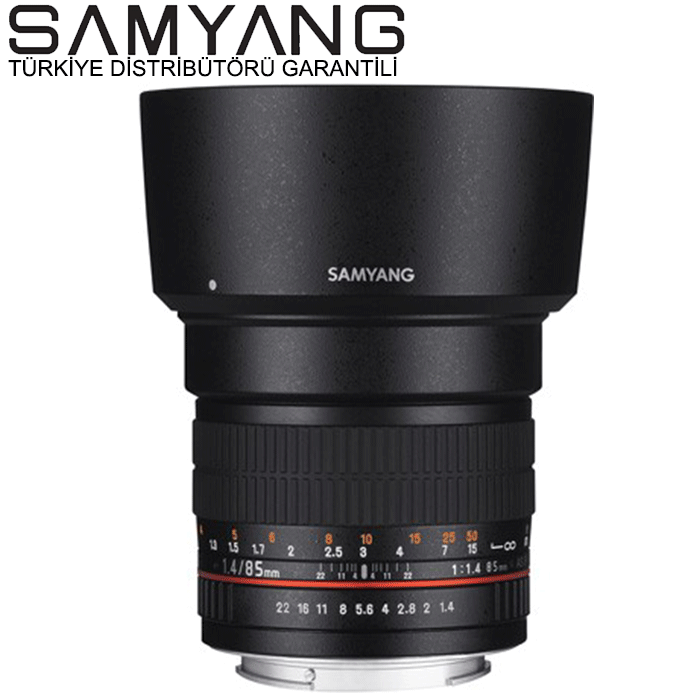 Samyang 85mm f/1.4 IF MC Aspherical Nikon Uyumlu Lens