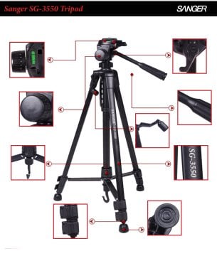 OEM 3550 Fotoğraf Makinesi Tripod