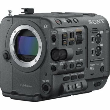 Sony FX6 Full-Frame Cinema Camera (Body)