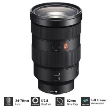 Sony FE 24-70mm f/2.8 GM SEL-2470GM Objektif Lens