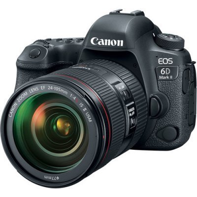 Canon EOS 6D Mark II 24-105 F/4L IS II DSLR Fotoğraf Makinesi