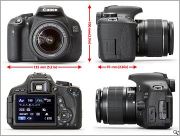 Canon EOS 600D 18-55 DSLR Fotoğraf Makinesi