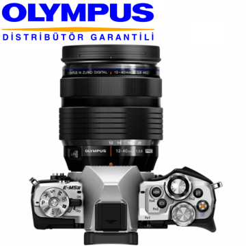 Olympus OM-D E-M5 Mark II + 12-40mm Pro Gümüş Renk DSLR Fotoğraf Makinesi