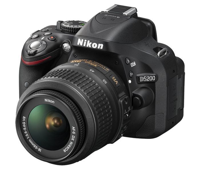 Nikon D5200 18-55mm VR + 55-200mm VR DSLR Fotoğraf Makinesi