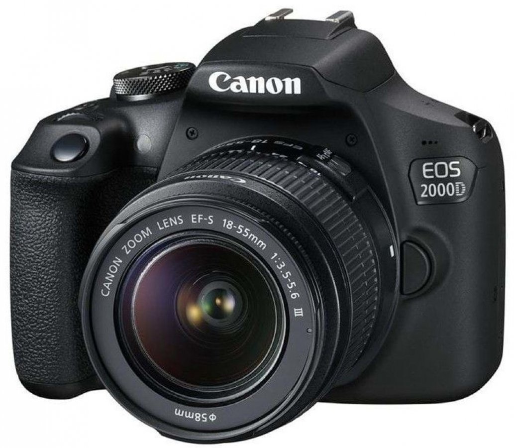 Canon EOS 2000D 18-55mm III DSLR Fotoğraf Makinesi