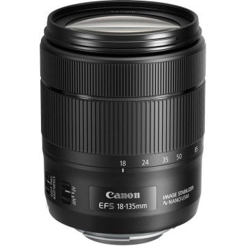 Canon EF-S 18-135mm f-3.5-5.6 Nano IS USM Lens