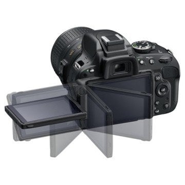 Nikon D5100 18-55 VR 16.2MP 3'' LCD Dijital SLR Fotoğraf Makinesi