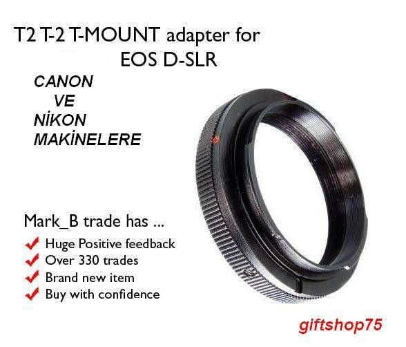 Nikon Uyumlu T2 Adaptör