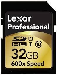 Lexar 32GB 600X UHS-I SD Hafıza Kartı