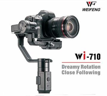 Weifeng WI-710 3-Axis DLSR Kamera Için Profesyonel Elektronik Gimbal Sabitleyici