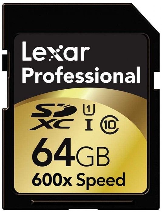 Lexar 64GB 600X UHS-I SD Hafıza Kartı