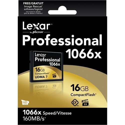 Lexar 16GB 1066x Profesyonel CF Hafıza Kartı