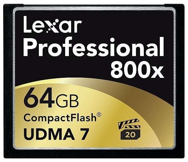 Lexar 64GB 800X UDMA CF Professyonel Hafıza Kartı