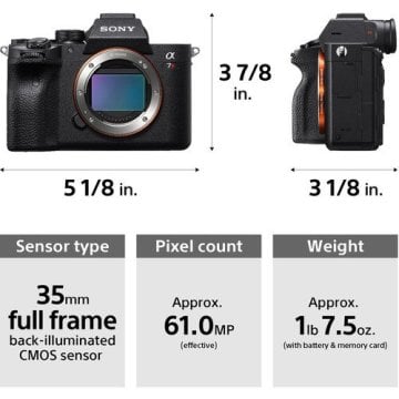 Sony A7R V Body Aynasız DSLR Fotoğraf Makinesi