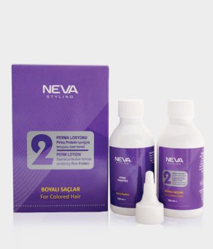 Neva Styling Permanant Losyonu Kit (Boyalı Saçlar İçin) 100ml