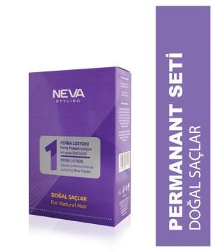 Neva Styling Permanant Losyonu Kit (Normal Saçlar İçin) 100ml