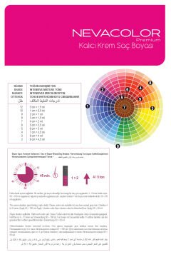 Nevacolor Premium 3. Koyu Kahve - Kalıcı Krem Saç Boyası 50 g Tüp