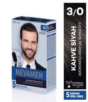 Neva Men 3/0 Natural Black Brown - Kahve Siyah