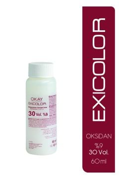 Exicolor 30 Volüm Oksidasyon Kremi 60 ml - %9