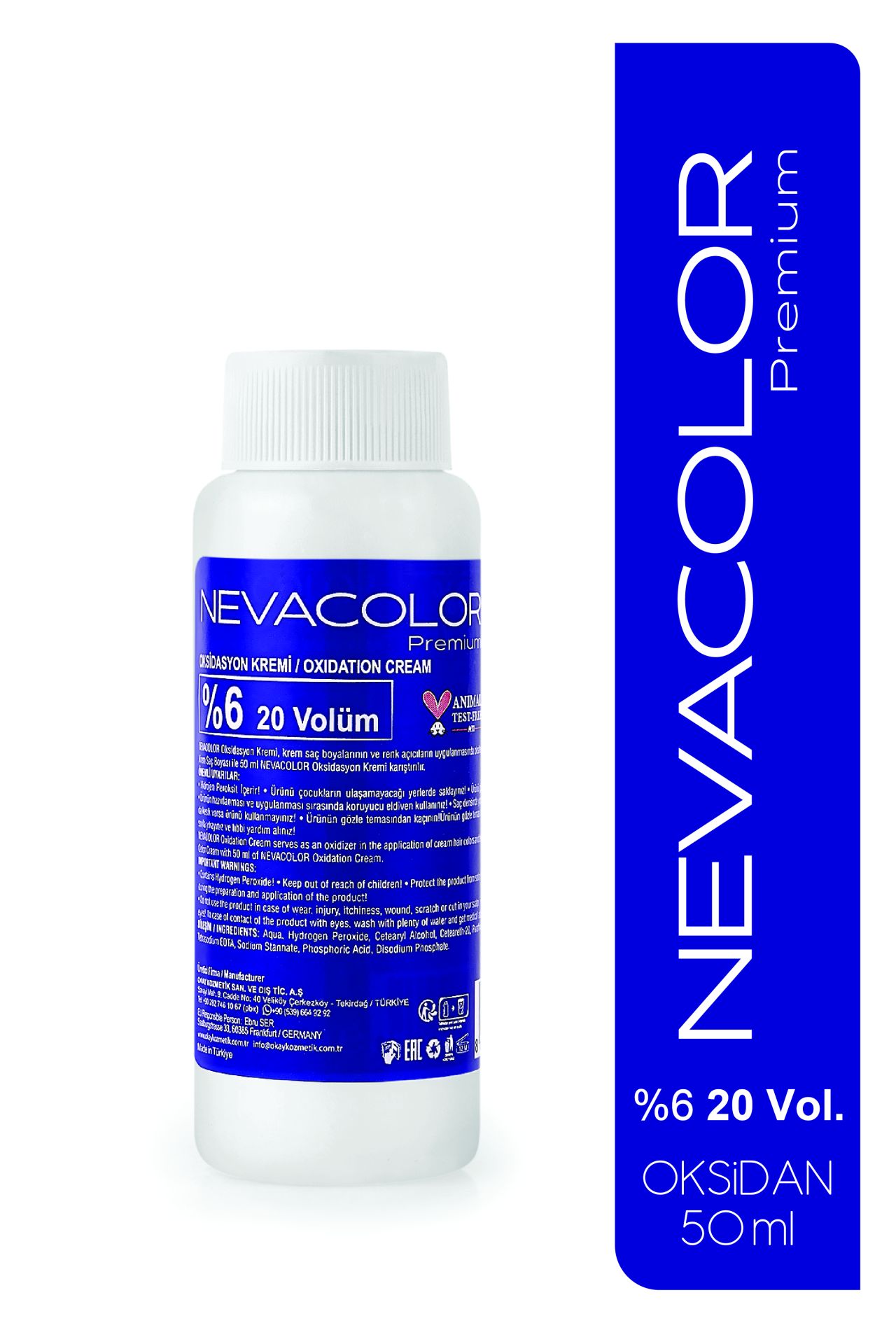 Nevacolor Oksidasyon Kremi 50 ml - 20 Volüm %6