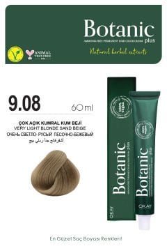 Botanic Plus 9.08 Çok Açık Kumral Kum Beji