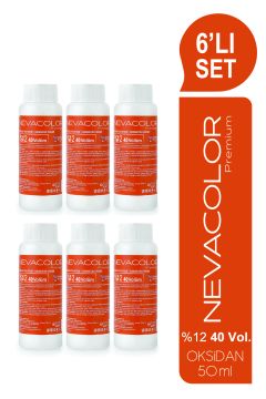Nevacolor Oksidasyon Kremi 50 ml - 40 Volüm %12 6'lı
