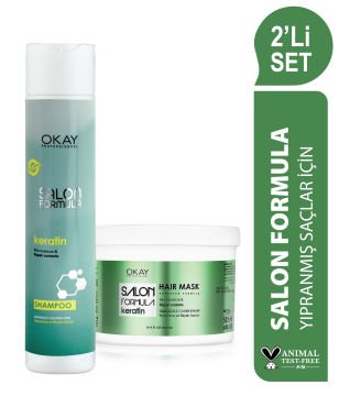 Salon Formula Keratin Şampuan +  Saç Maskesi 2' li set