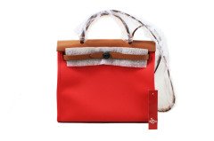 HERMES Herbag Zip 31 Bicolor