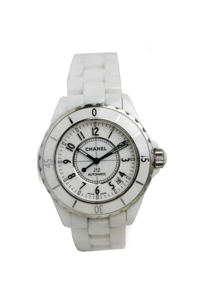 CHANEL J12 White Ceramic Automatic Watch