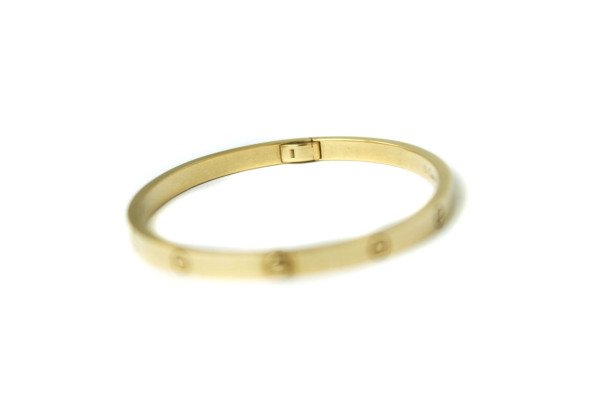 CARTIER 18k Yellow Gold Love PM 16 Size