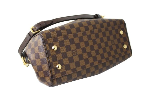 LOUIS VUITTON Damier Ebene Canvas Trevi PM