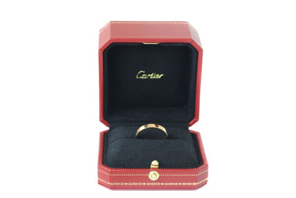 CARTIER 18k Yellow Gold Alliance Love Ring 64 Size