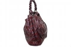 MIU MIU Matelasse Leather Satchel Handbag