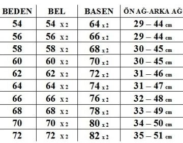 Büyük Beden Erkek Pantolon PN52