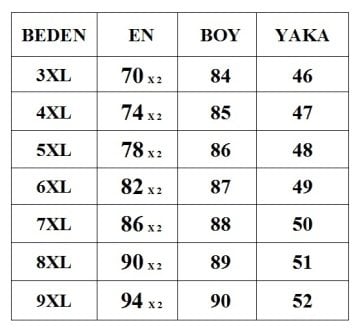 Büyük Beden Keten Gömlek G154