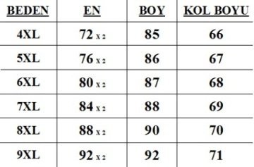 Büyük Beden Marine Gömlek G311