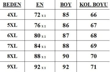 Büyük Beden Marine Gömlek G313