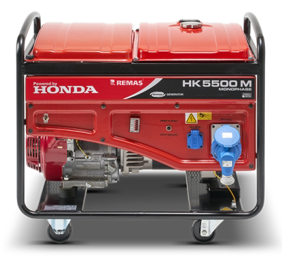 Honda HK 5500 M Benzinli Jeneratör - İpli - 5.5 kVA