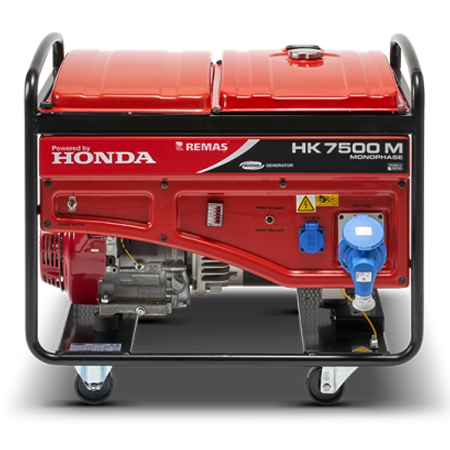Honda HK 7500 M Benzinli Jeneratör - İpli - 7,5 KVA