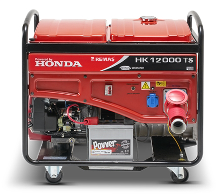 Honda HK 12000 TS Benzinli Jeneratör - Marşlı - 12 kVA - Trifaze