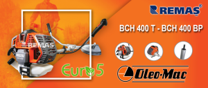 Oleo-Mac BCH 400 T EUR5 Yan Tip 2.0 HP Benzinli Motorlu Tırpan