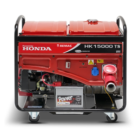 Honda HK 15000 TS Benzinli Jeneratör - Marşlı - 15 kVA - Trifaze